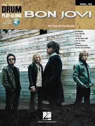 cover Drum Play Along #45 Bon Jovi Book with Online Audio Access cover